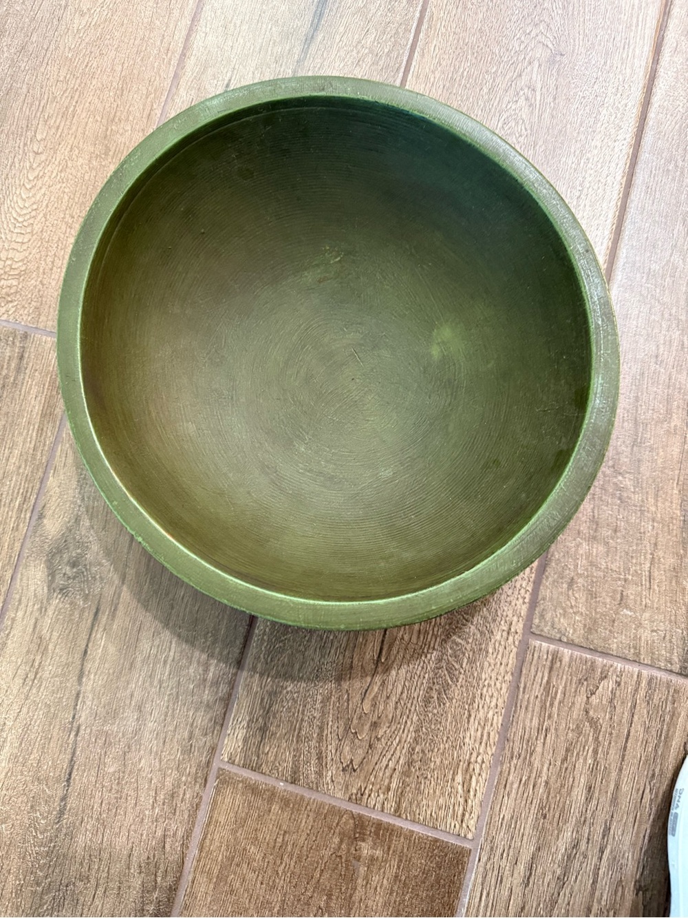 Antique Munising dough Bowl